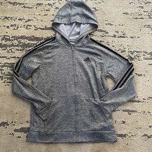 Boys Adidas zip up hoodie great condition
